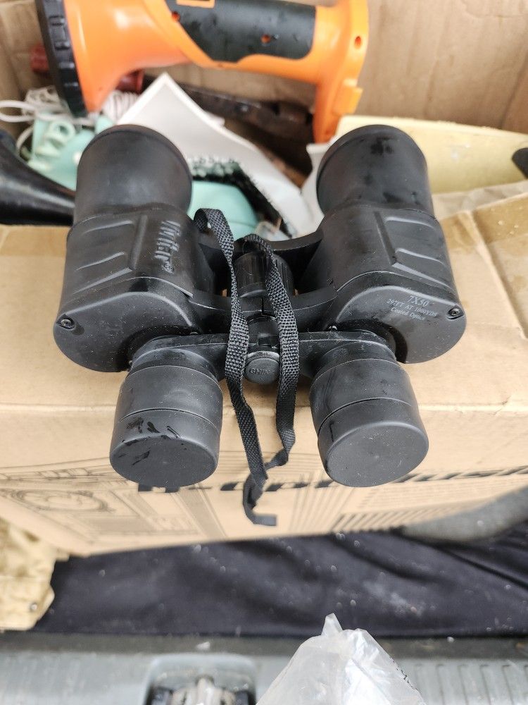 7x50 binoculars.