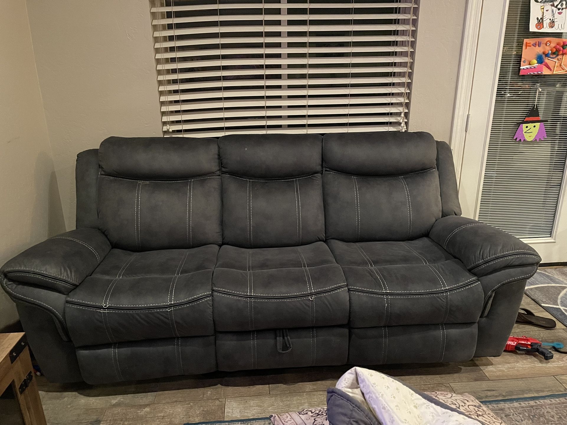 Couch W/ 2 Recliners