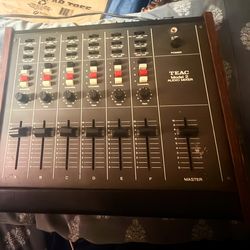 Vintage Teac Model 2 Audio Mixer