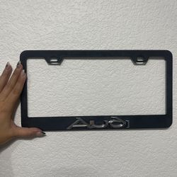 Audi License Plate