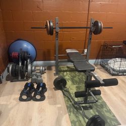 Gym Equipment And Weights