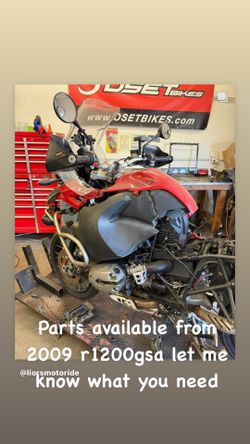 Parts From BMW R1200GS Adv 2009