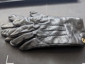 Coach Leather Gloves - Women's