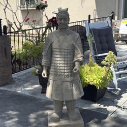 Antique Chinese terracotta warrior