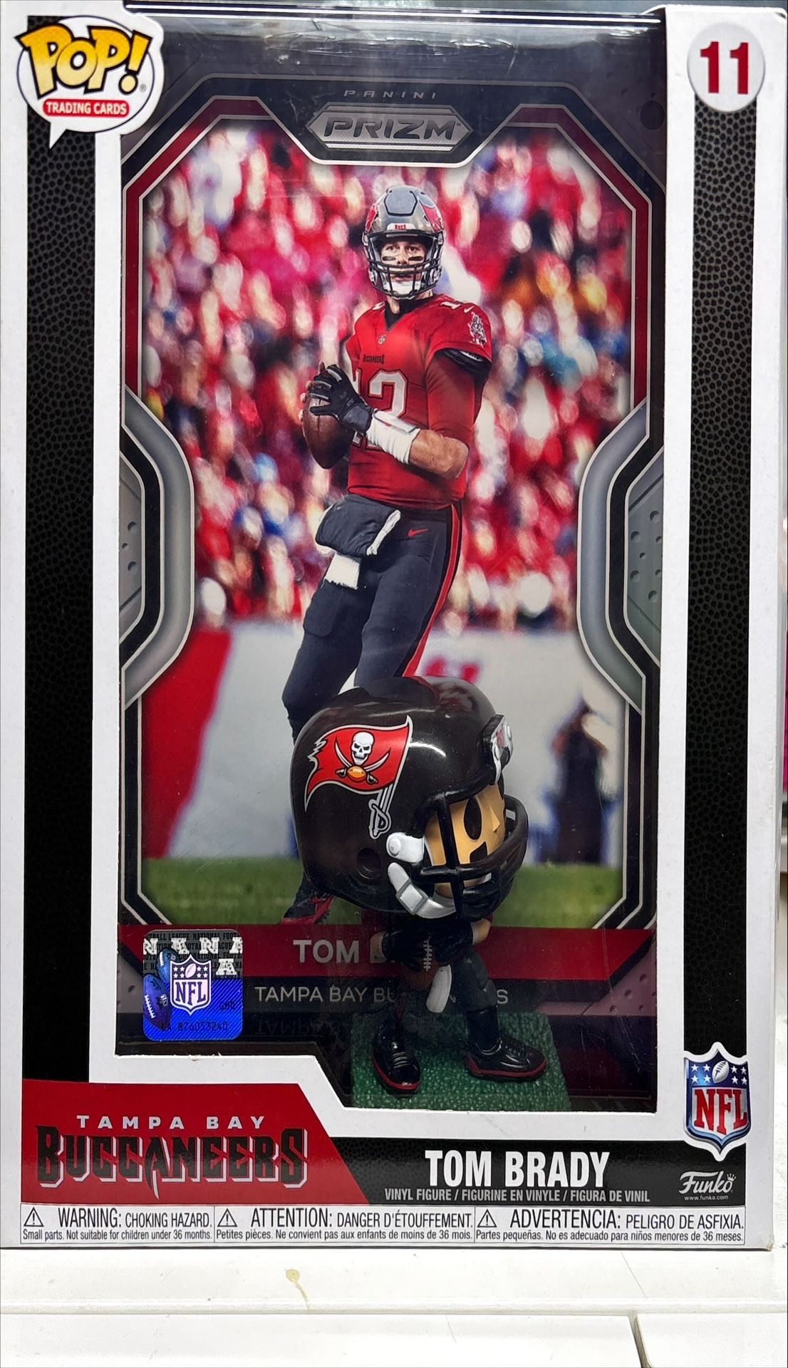 Tom Brady Pop Figure & Trading Cards