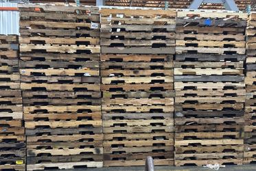 We sell many types of pallets Regular wood pallets for sale