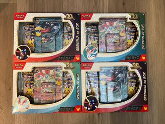 Pokemon 30th anniversary EX Boxes