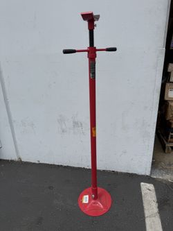 80” Underhoist Support Stand 1/2Ton Capacity Under Hoist Jack Stand Round Base