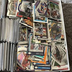 Football, Baseball and Basketball lot of perfect condition cards!!!