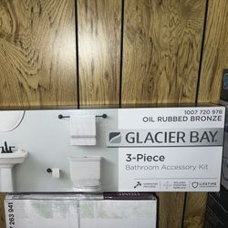 3 Piece Bathroom Accessories