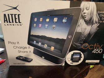 Tablet charging dock  & speaker