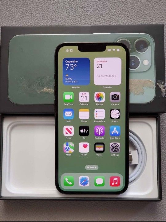 IPHONE 13 PRO 256GB UNLOCK ANY CARRIER IN GREAT Condition 100% BATTERY 🔋 LIFE