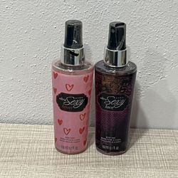 NEW Factory Sealed Avon Ultra Sexy LACE and HEART Body Mist Discontinued
