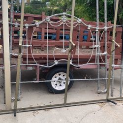 Cal King Bed Frame - Cast Iron