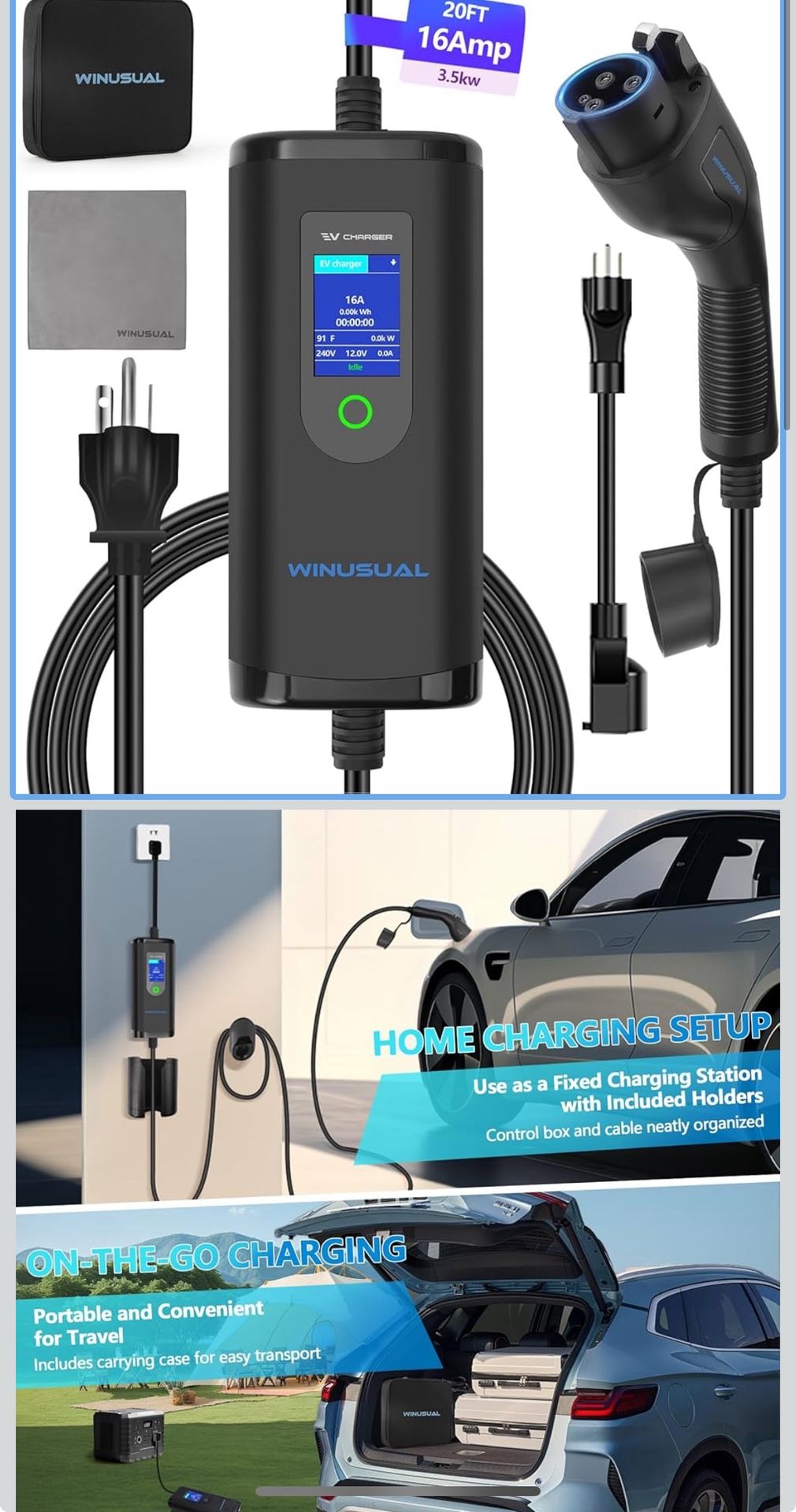 Ev Universal Car Charger