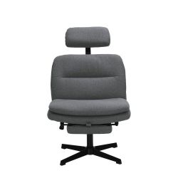 Executive Office Chair Ergonomic Accent Chair with Footrest