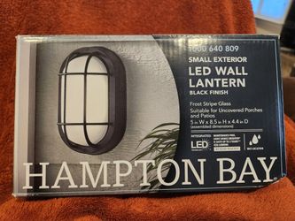 Hampton Bay LED Wall Lantern Exterior