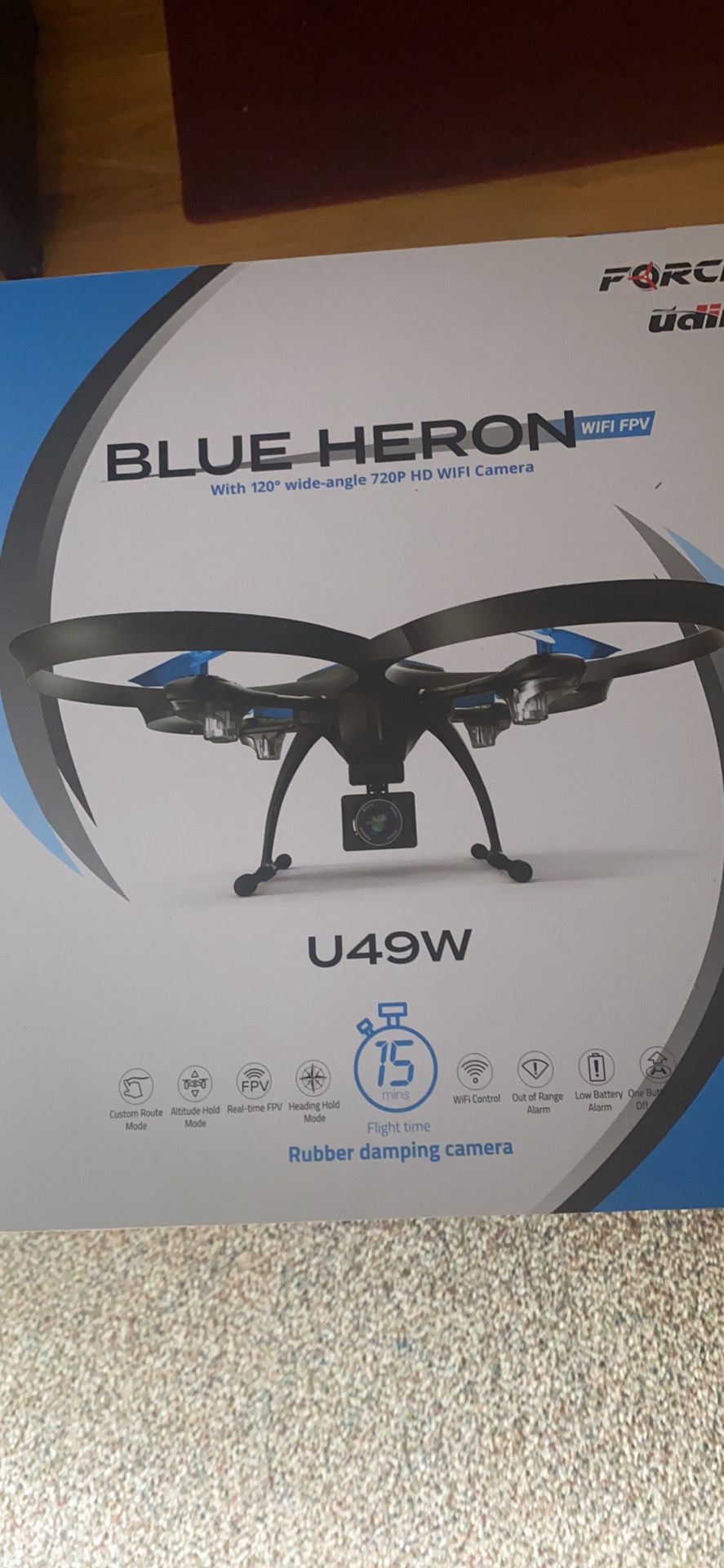 Force 1 Blue Heron Drone W/ HD Camera