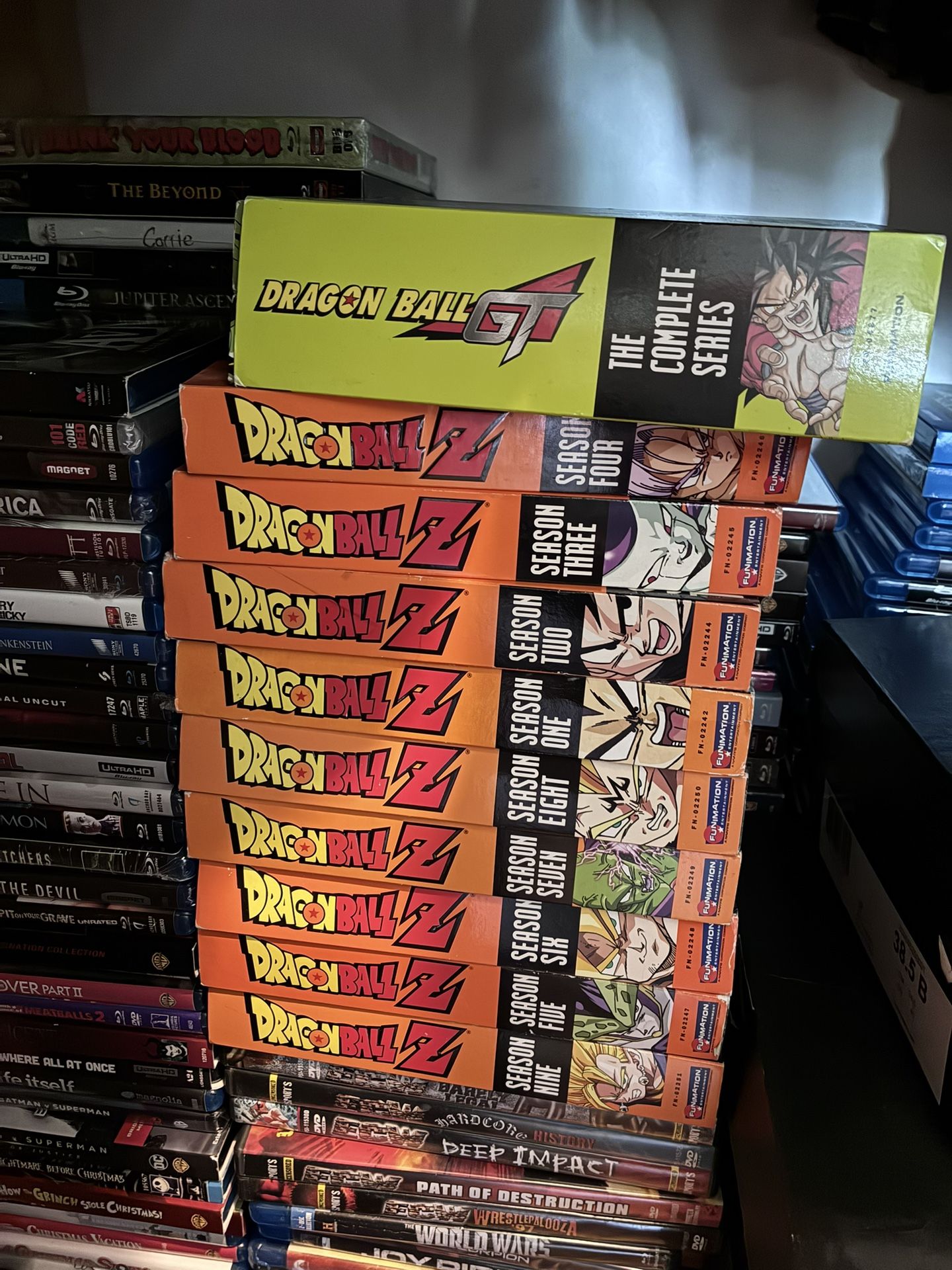 Dragon ball Z & GT Complete Series DVD Lot