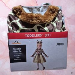 Gentle Giraffe Toddler Halloween Costume 2T