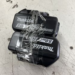 Makita 18V LXT 2- Pack 5.0 Ah Batteries 