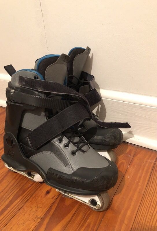 k2 UNNATURAL street roller blades size 10.5