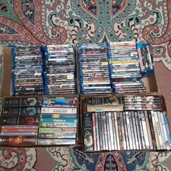 Huge DVD VHS BLU RAY Collection