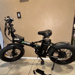 Ecotric Power Sport 48V Folding Fat eBike with LCD