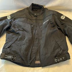 Men’s Joe Rocket Black Motorcycle Jacket 
