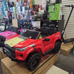 Pickup Truck Electric Car Ride For Kids 2 Seats 