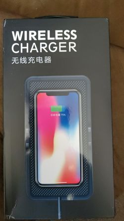 Polmxs Wireless Charger Wireless Car Charger-QI Wireless Charging Pad,