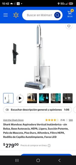 Shark WandVac self empty system NEW!