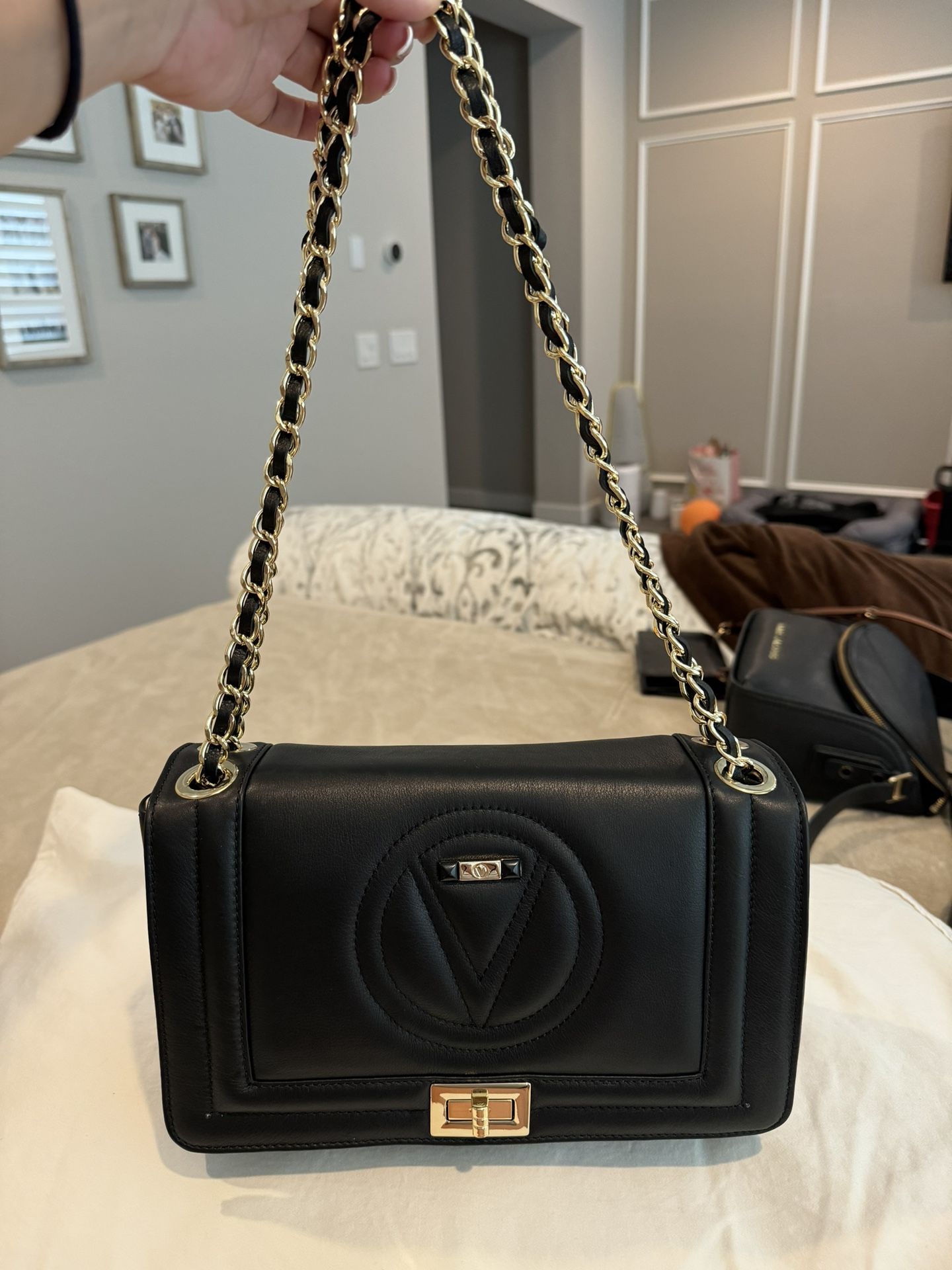 VALENTINO BY MARIO VALENTINO Alice Leather Shoulder Bag