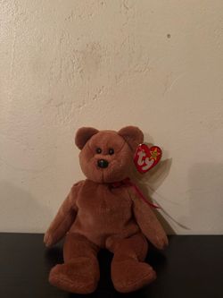 Ty Beanie Baby Brown Bear with Tag