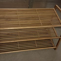 3- Tier Bamboo Shoe Shelf 