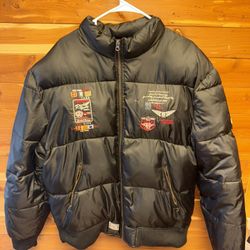 Biker Puffercoat 