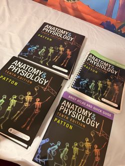Anatomy & Physiology Book Bundle ( like New great condition )