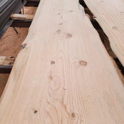 Kiln Dried Natural Live Edge Douglas Fir Wood Slab