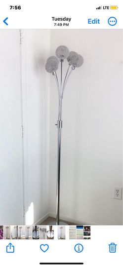 Chrome Metal Floor Lamp ( Lamps Plus)