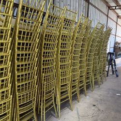 Gold & Chivari Chairs