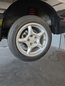 5 Lug Rx7 Fd3s Wheels. 5x114.3 Rx7