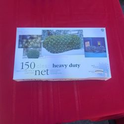 Brand New 150 Clear Heavy Duty Net Indoor/ Outdoor Lights