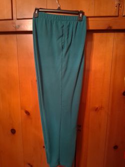 Ruby Rd. teal knit pants size 2x