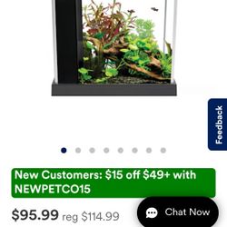 Fluval 2.5g Fish Tank 