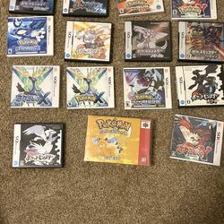 Nintendo Ds/3ds Pokémon Games 35 Each