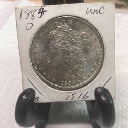 Uncirculated Morgan Silver Dollar