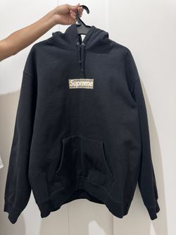 Supreme Burberry Box Logo SS22 BLACK SIZE XXL