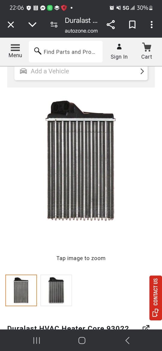 Dodge Heater Core