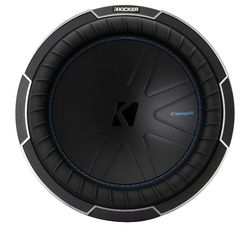Kicker 51CWQ122 CompQ Q-Class 12" Subwoofer, Dual 2-Ohm