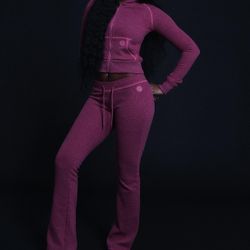 BodyByRavenTracy Waffle Knit Set 